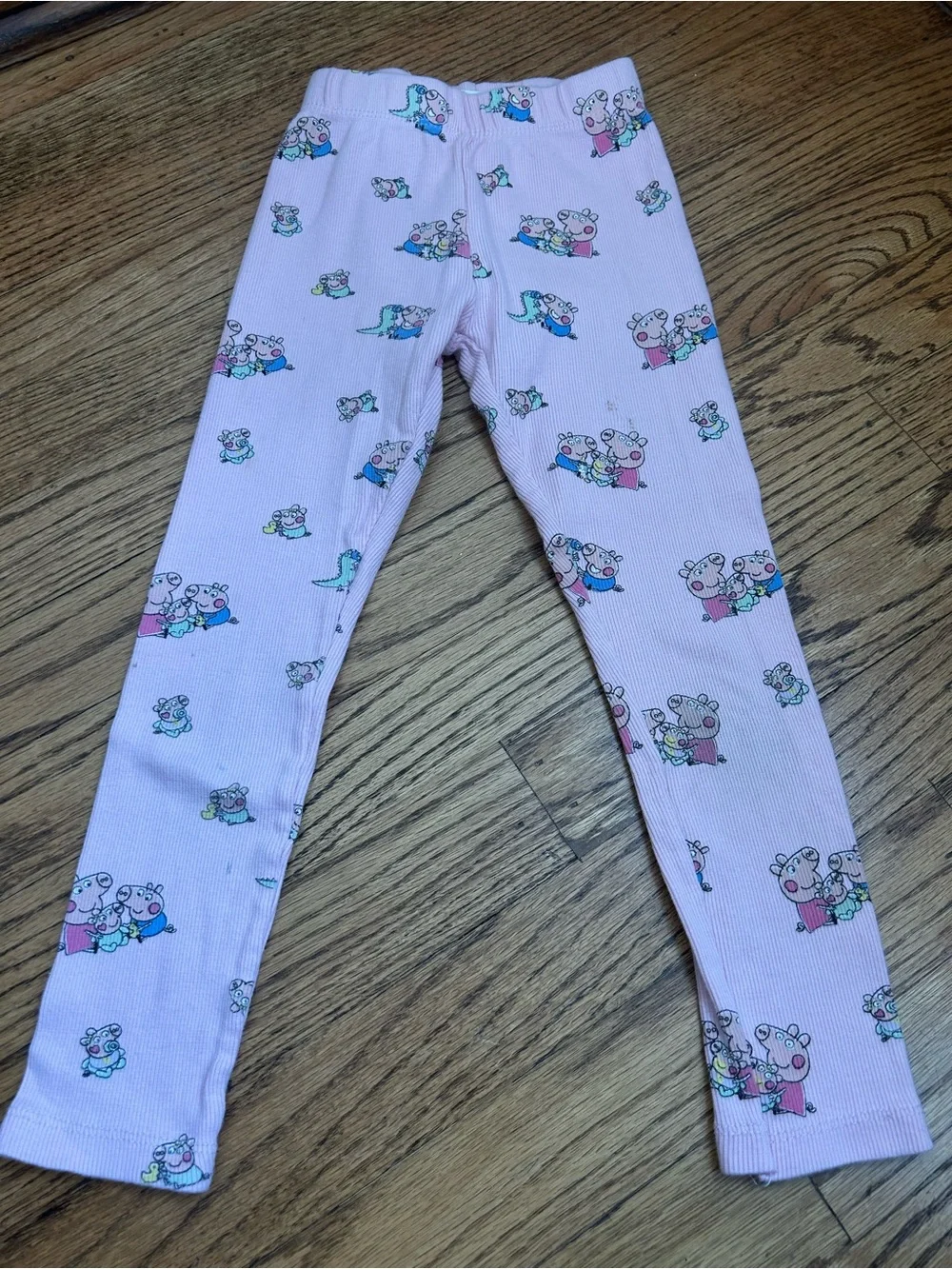 Peppa Pig x Zara New Baby Sister Two Piece Outfit Sweatshirt & Leggings Size 6